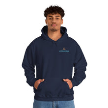 Load image into Gallery viewer, LivingWorks &quot;Questions about suicide?&quot; HELPER hoodie