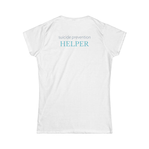 LivingWorks suicide prevention HELPER women's tee